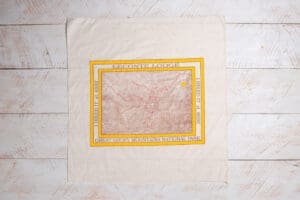 LeConte Lodge bandana with smoky mountain range